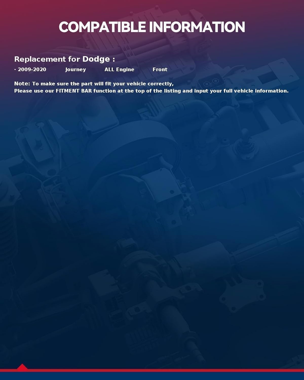 KAX 513286 Front Wheel Bearing Hub Assembly Compatible with Dodge Journey 2009-2020 Wheel Hub Bearing 5 Lug