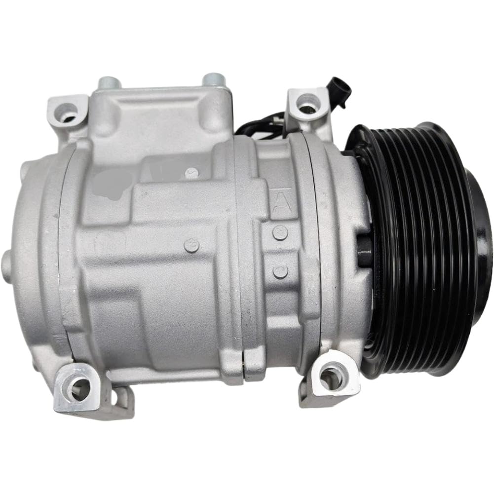 12V AC Compressor AL176858 Compatible with JD 326D 323D 320D 319D 318D 333D