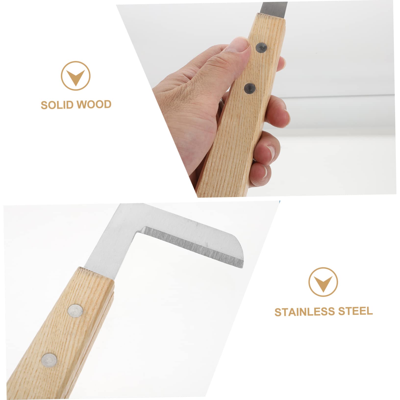 Happyyami 3stücke Hufschneider Für Rinder Und Pferde Edelstahl-hufschneider Mit Rutschfestem Griff Präzises Trimmen Für Effiziente Hufpflege Für Viehzüchter Und Tierliebhaber