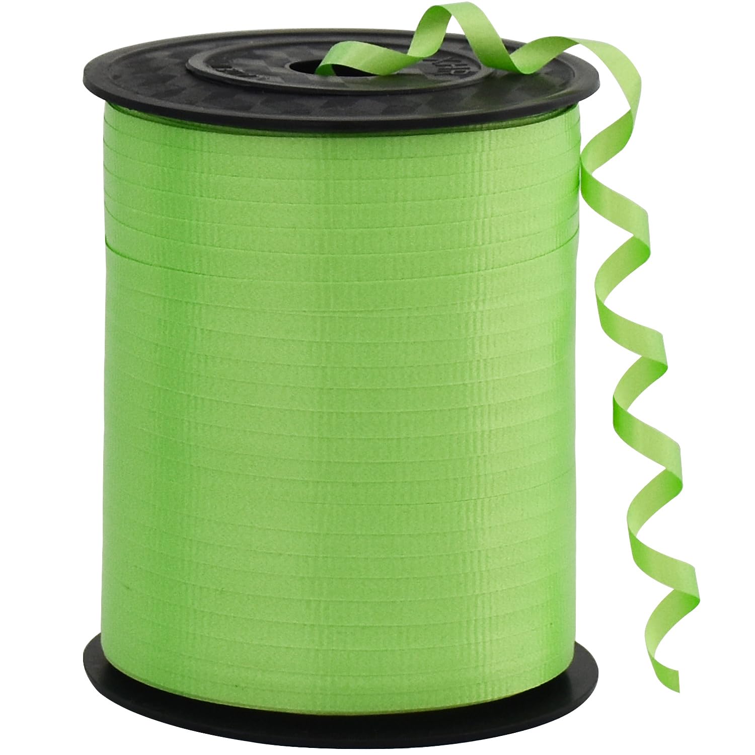 BEISHIDA 500 Yards Matte Green Ribbon Curling Crimped Ribbon Balloon String Ribbons for Gift Wrapping Ribbon for Birthday Party Festival Art Craft Decor Florist Flowers Decoration