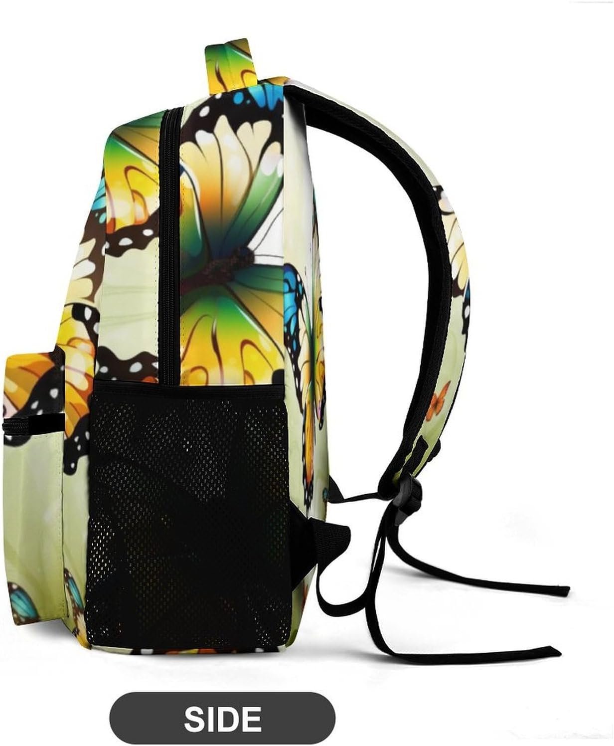 Backpack for Women Men Travel Beautiful Butterfly Daypack Lightweight Laptop Bag Carry On Backpacks for Work