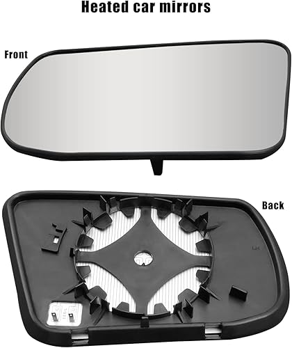 Miniatura 6 de Espejo calefactable para el lado del conductor con soporte trasero para Nissan Altima Sentra 2013 2014 2015 2016 2017 2018, espejo lateral de