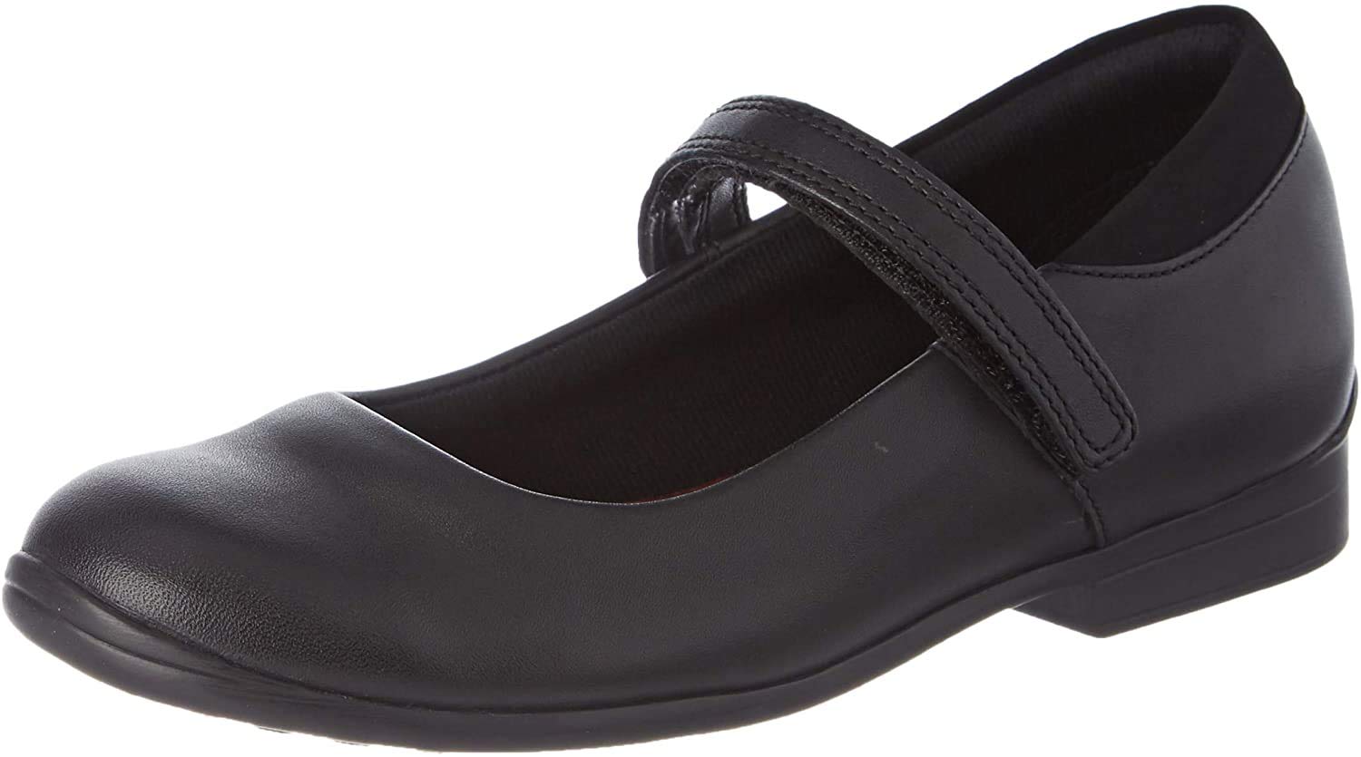 Clarks Girls Jamie Star Black Leather American Football Shoes-2 Kids UK/India (17.5 EU) (91261346956020) (B07CT263BR) Amazon Price History, Amazon Price Tracker