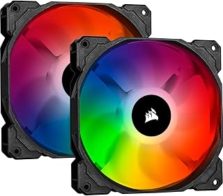 Corsair iCUE SP140 RGB Pro Performance 140mm Dual Fan Kit with Lighting Node Core