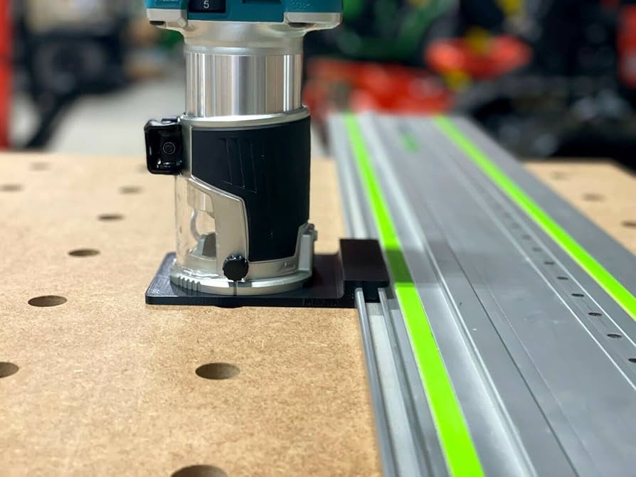 ToolCurve Guide Rail Adapter Compatible with Makita Router