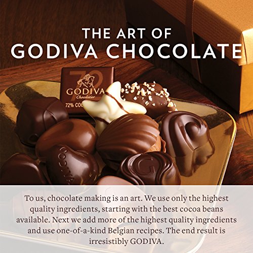 Godiva Chocolatier Assorted Milk Chocolate Covered Pretzels Gift Canister, 16 Oz, 66 Count