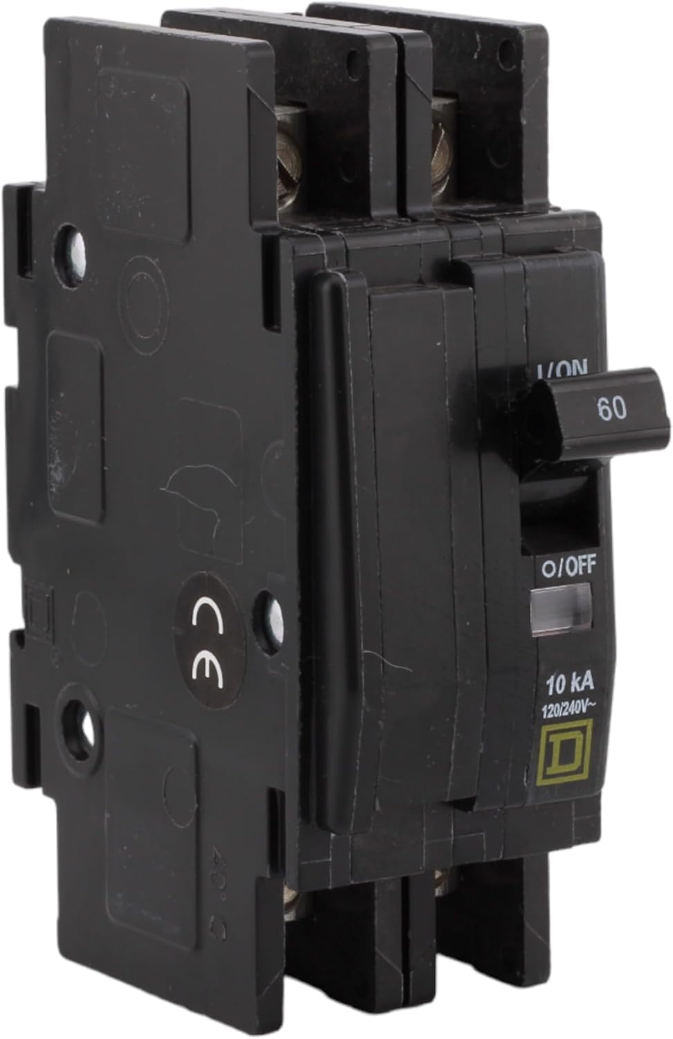 SCHNEIDER ELECTRIC QOU260 Miniature Circuit Breaker 120/240V 60-Amp LD CTR Hom Mlo 240V 125A 1 Ph 4SP Nema3R