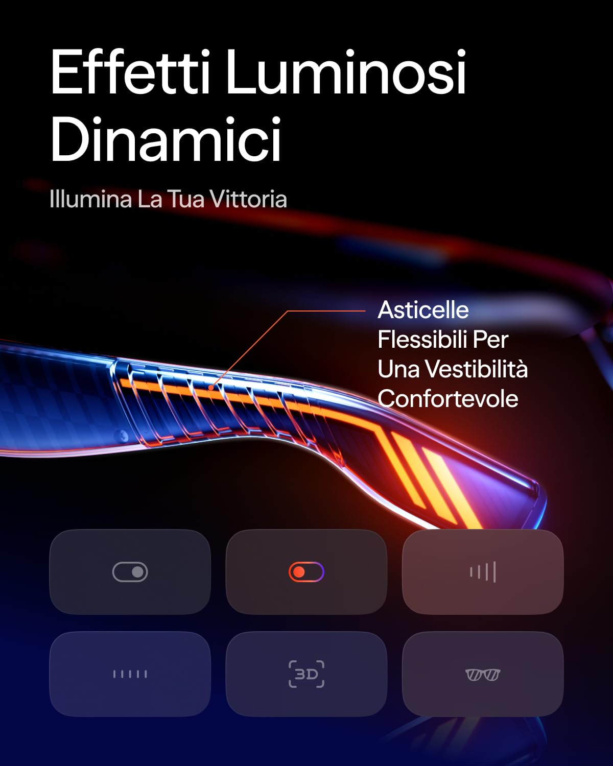 VITURE Luma Ultra Occhiali XR, 152'' 1500 Nits Occhiali AR 6DoF, 52° FOV, 2D in 3D, Film Elettrocromico, Occhiali Gaming per iPhone 17/16/15, PS5, PS4, Switch 2, Android, Mac, PC