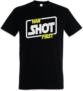 Urban Backwoods Han Shot First herr t-shirt