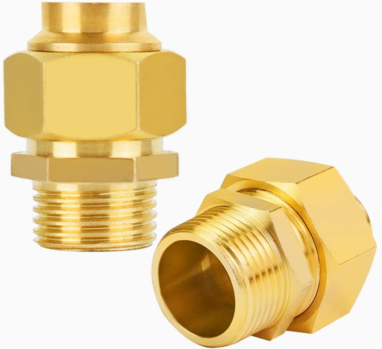 CSST 3/4" Gas Line 37ft Corrugated Stainless Steel Tubing Flexible Gas Line 3/4inch Natural Gas Hose Pipe Kit with 4 Male Adapter Fittings