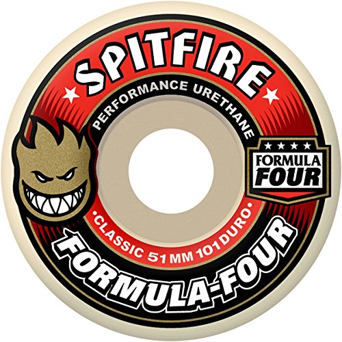Spitfire Skateboard Wheels Formula Four Set of 4 Wheels