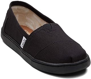 TOMS Girls' Alpargata Classic Slip-Ons