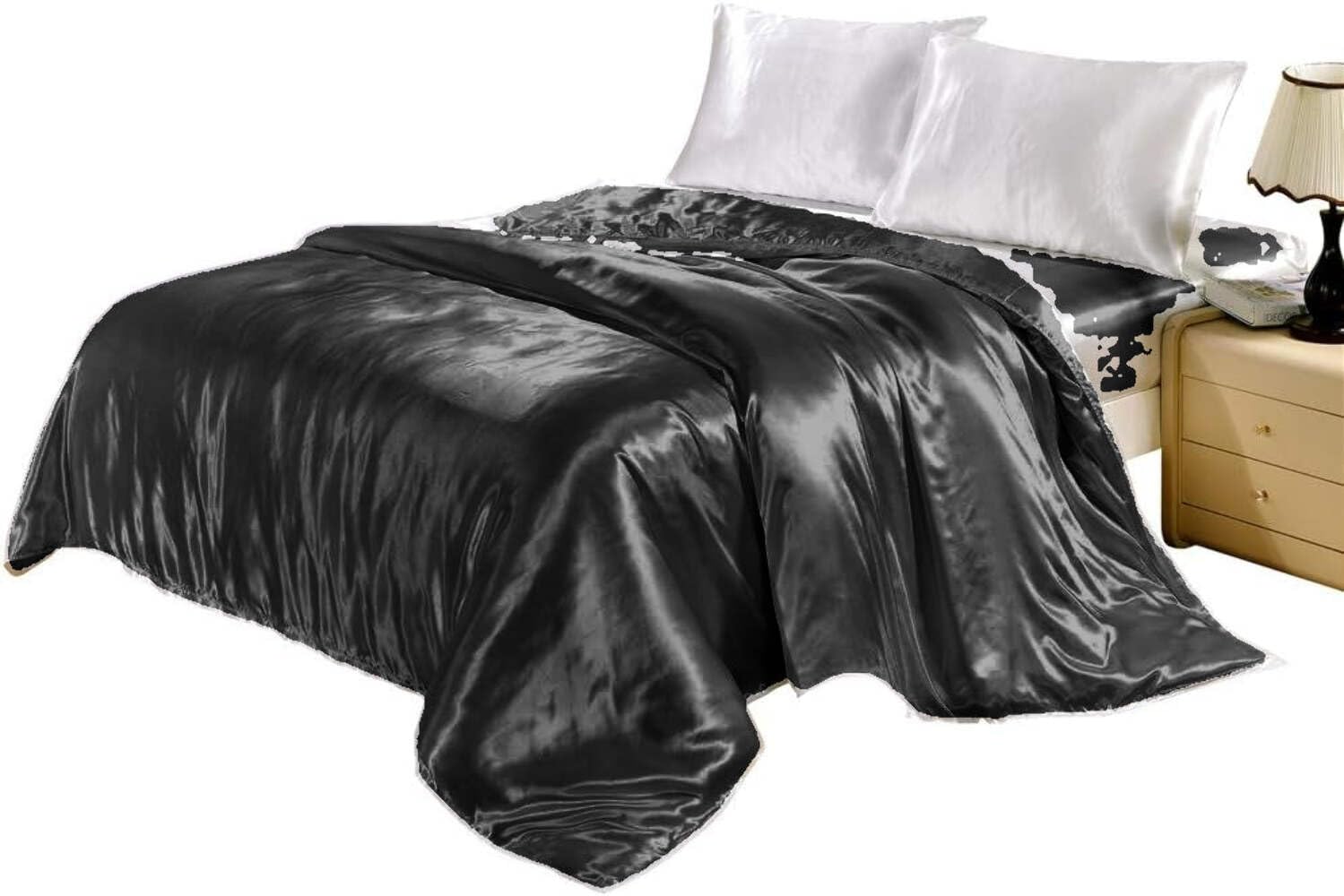 Housse de couette en satin de soie de mûrier pour sublimer votre chambre