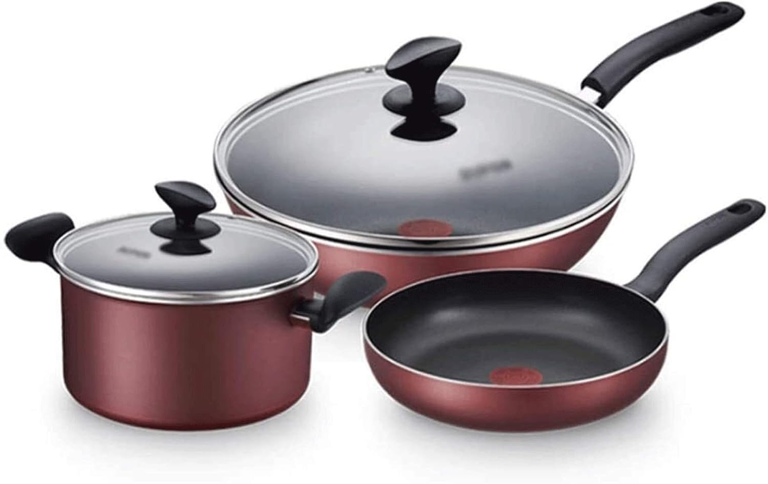 Non set. набор посуды с индукционным дном. Non stick pot. медная посуда. Cookware set сковорода.