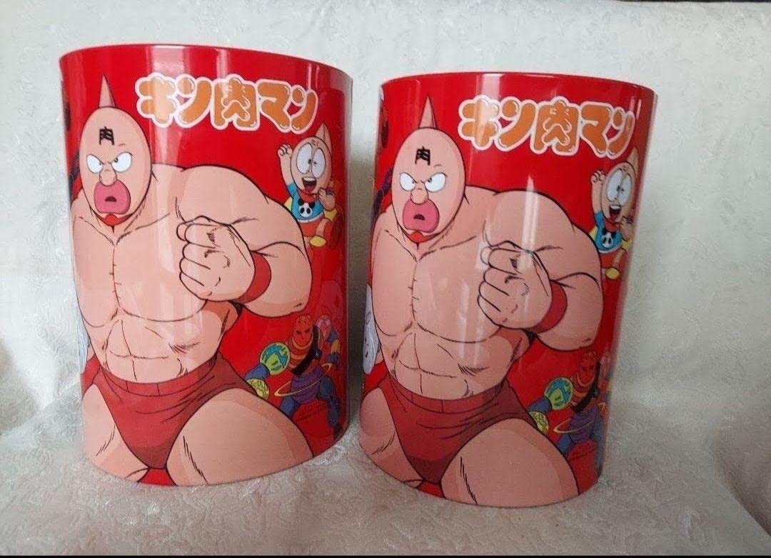 激レア　キン肉マン　ゴミ箱　ごみ箱　ダストボックス　約40年前　昭和 Amazon.co.jp: キン肉マンゴミ箱2個セット : おもちゃ