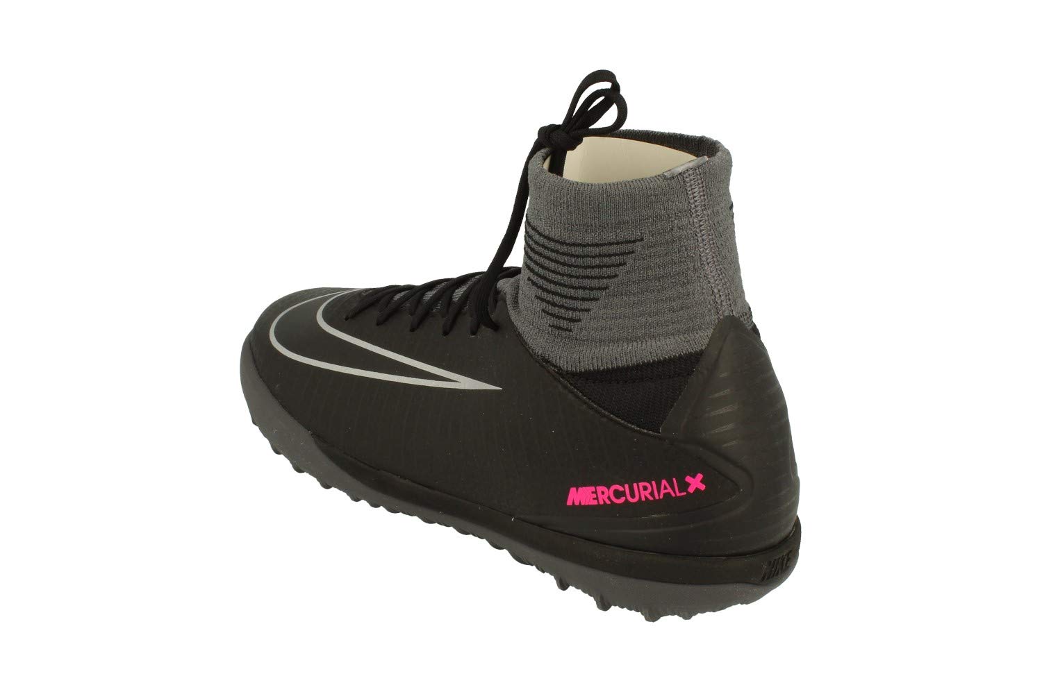 Nike Junior MercurialX Proximo II TF Football Boots 831972 Soccer Shoes (5 Big Kids M, Black Dark Grey 001)