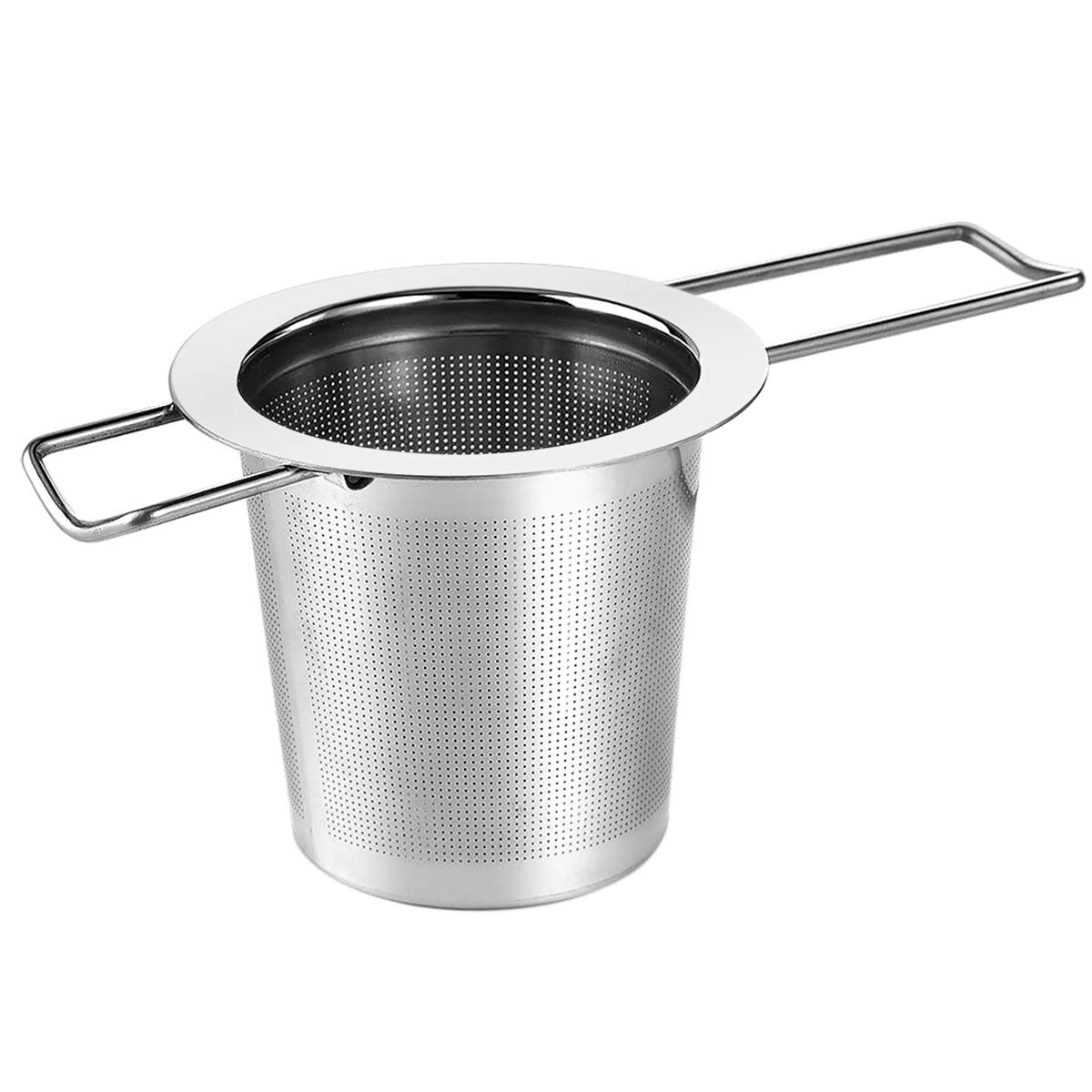 Set 4 Infusori Per T&egrave; In Acciaio Inox - Colino Con Manico, Per T&egrave; Sfuso E Tisane
