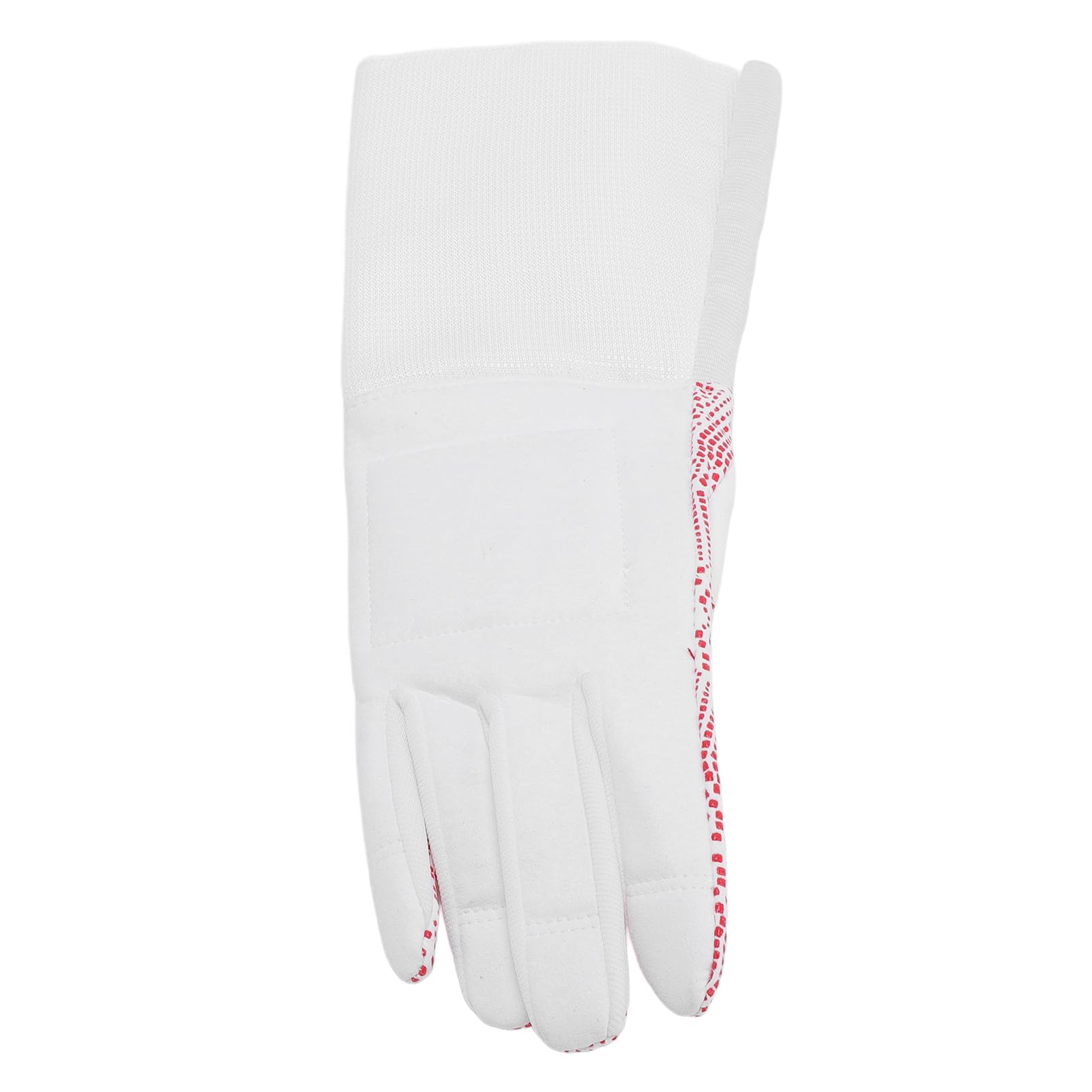 TYTOGE Leather Fencing Glove Anti Skid Practice Fencing Glove for Epee Foil Training Adult Right Hand Version Plastic Dot Design (L)