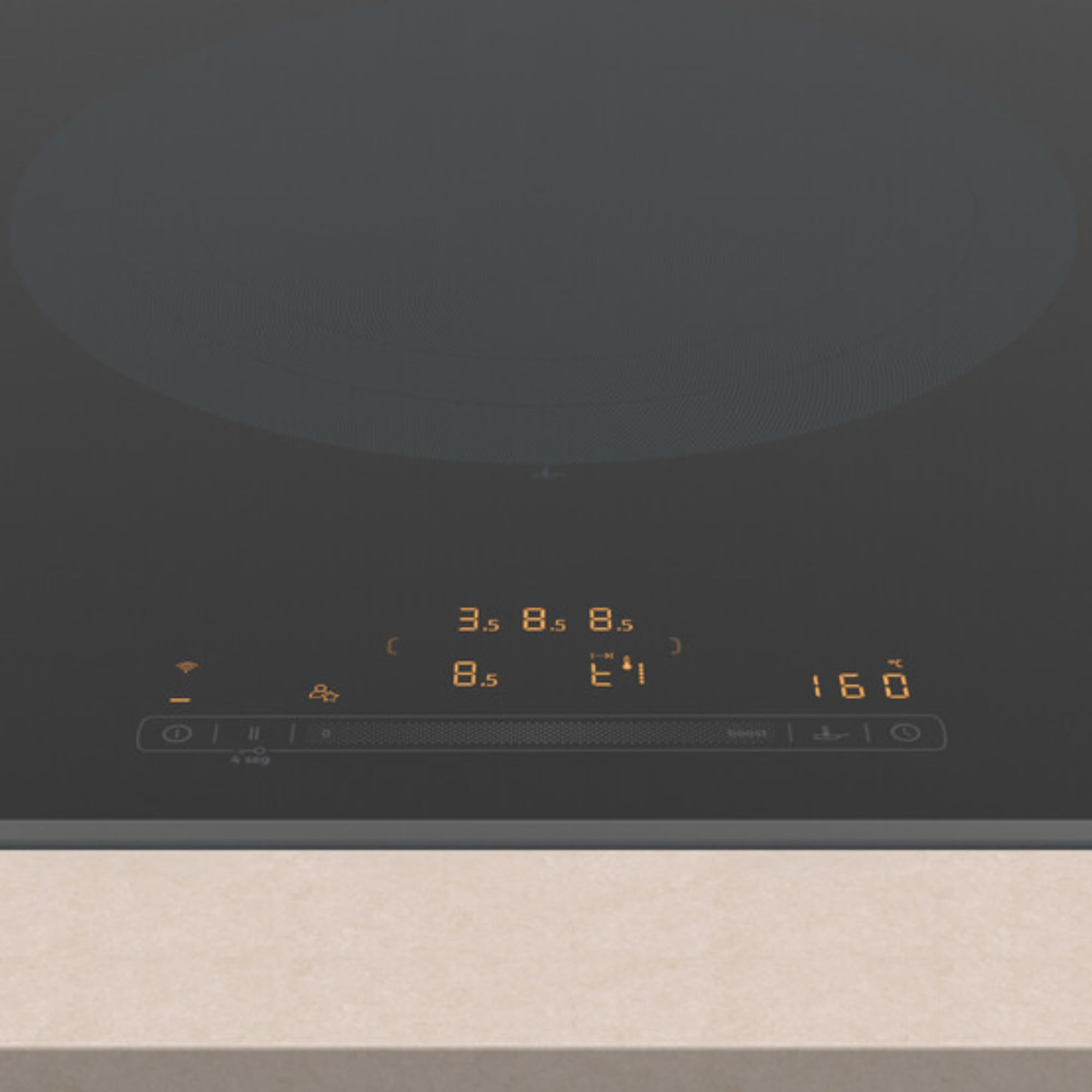 Balay, Placa de Inducción, 90 cm, 5 fuegos, Zona 32 cm, negro, 3EB997LH