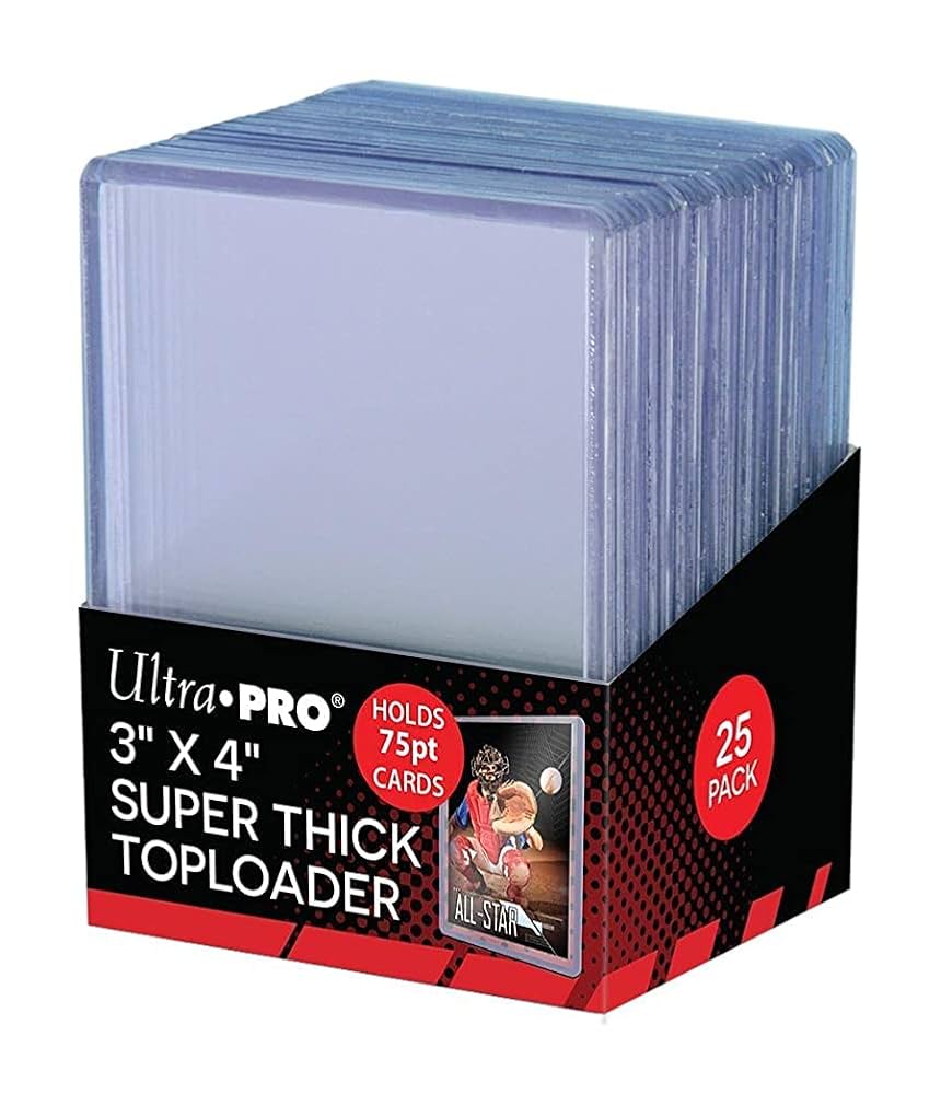 Amazon.com: Ultra Pro 3 x 4 Super Thick Baseball Card
