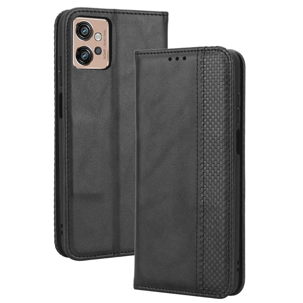 Per Motorola Moto G32 Custodia,Pelle Portafoglio Stand Cover