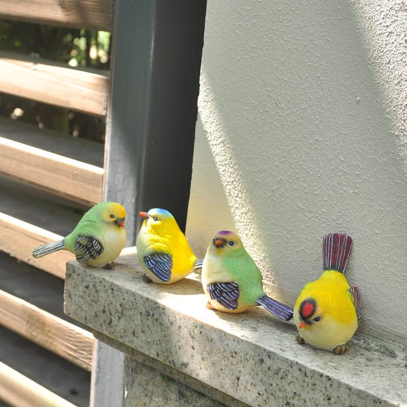 Faux oiseau créatif extérieur jardin maternelle décoration 4M