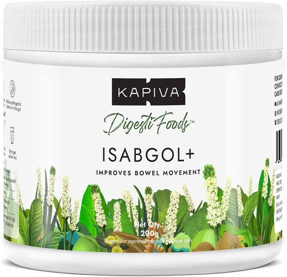 Isabgol+ 200gm | Isabgol Powder | Boosts Digestion | Natural Constipation Relief | Rich Source Of Dietary Fiber Supplement | Psyllium Husk