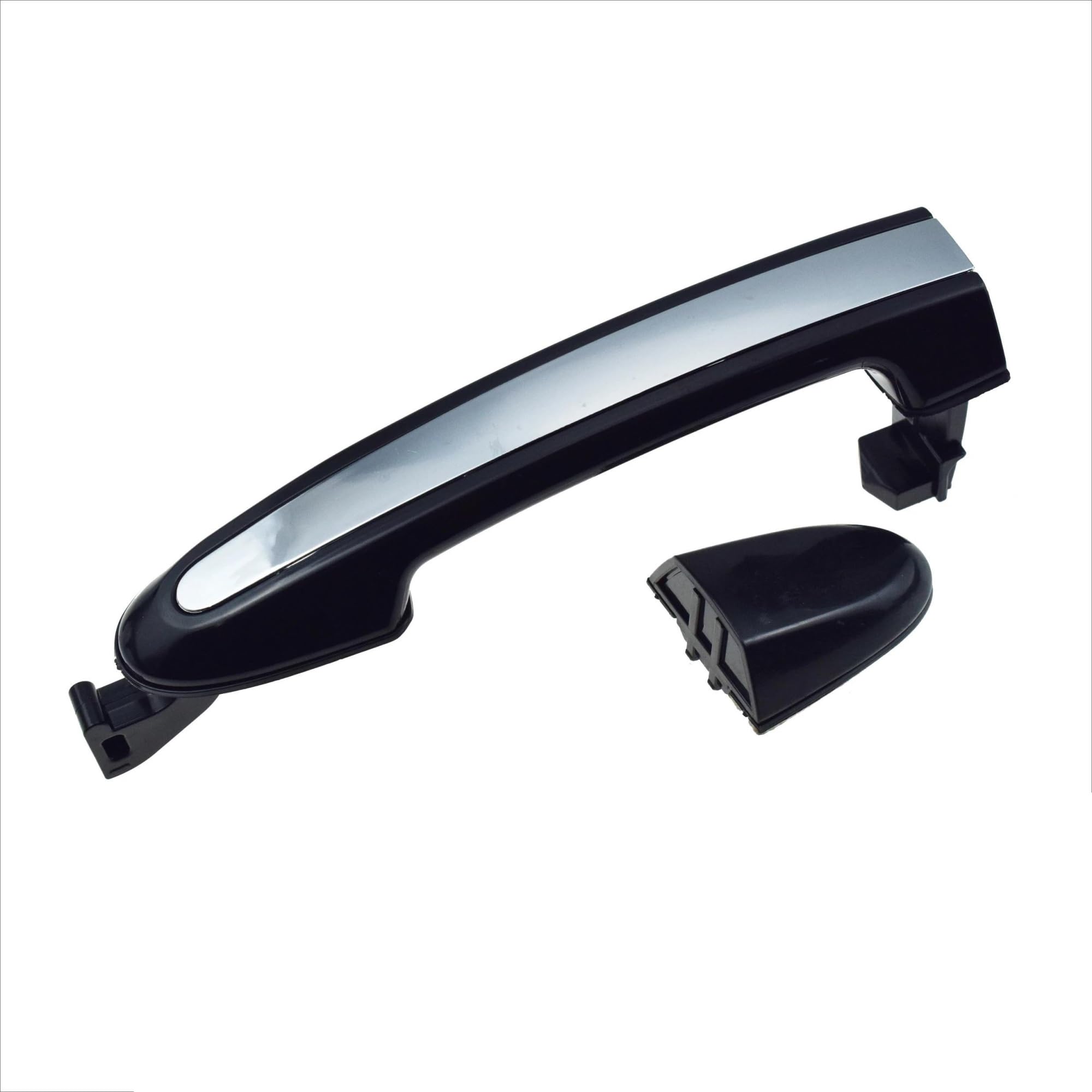 ATGCBCAUF Outside Car Door Handle Chrome Front Rear Left Right for Hyundai for Santa Fe 2.4L 3.5L 2007-2012 Car Exterior Door Handles(Rear Left or Right)