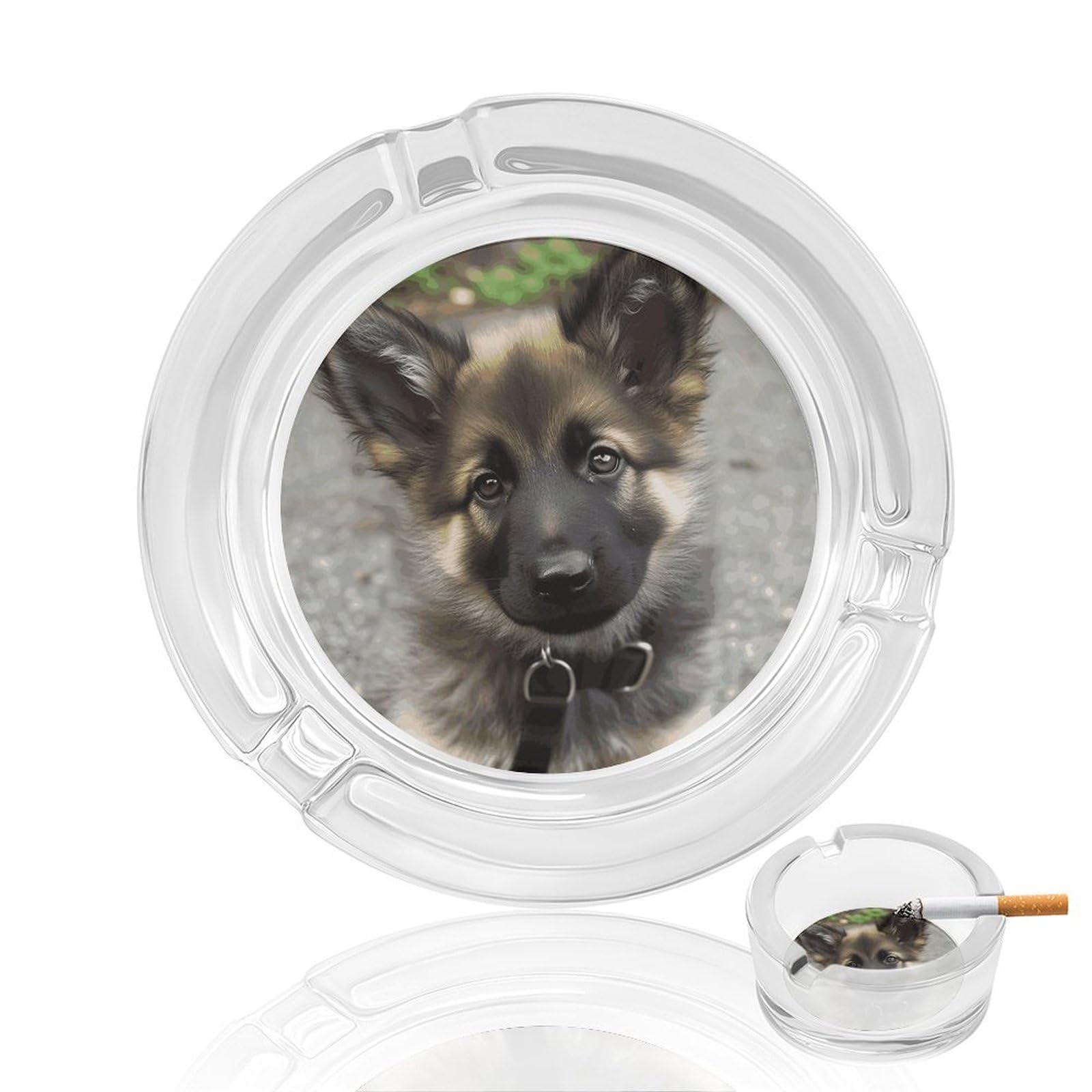 Cendrier de table motif chien pour sublimer votre balcon et salon