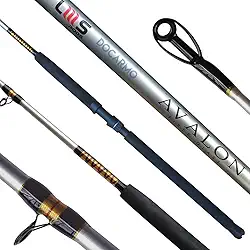 Vara para Carretilha Lumis Avalon 80lb 1,98 Inteiriça Maciça