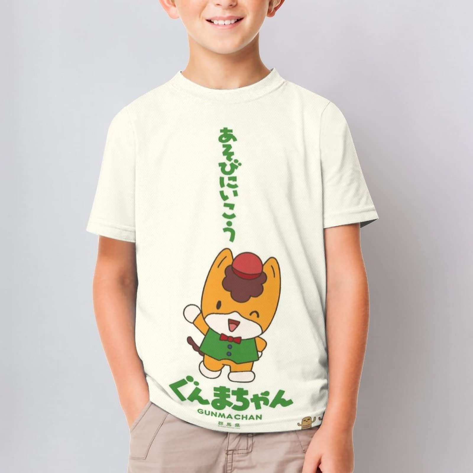 Amazon.co.jp: ぐんまちゃん夏用 半袖 子供服 Tシャツ キッズ 男の子