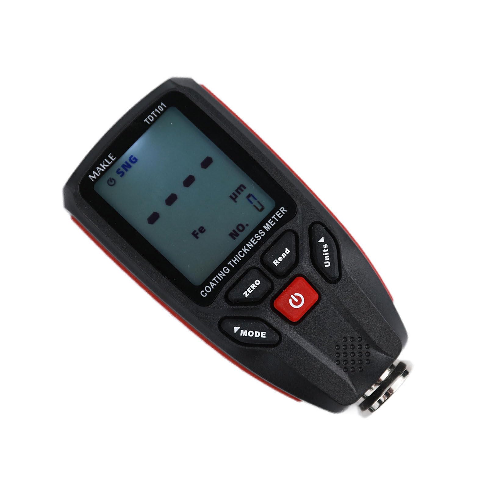 Precisions Coating Thickness Gauges with LCD Display ABS Paint Thickness Meter for Automotive Paint Industrial Application Not Destructive Coating Measurement Tool
