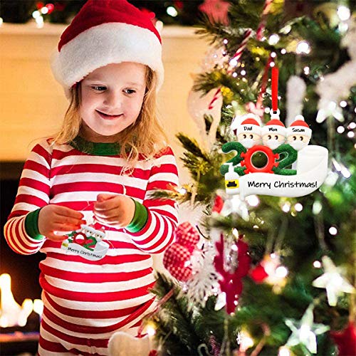 image for Christmas Ornament Kit, Foxcell 2020 Customized Christmas Family Membe