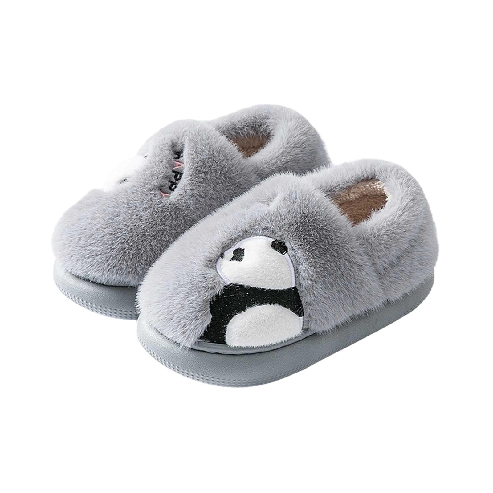 Vuncio Chausson Chaud Fille Hiver Confort Mignon Pantoufles Chaudes