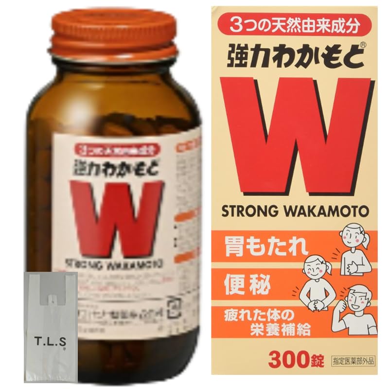 Amazon | 【1個＋特製袋】強力わかもと300錠[指定医薬部外品] | ノー