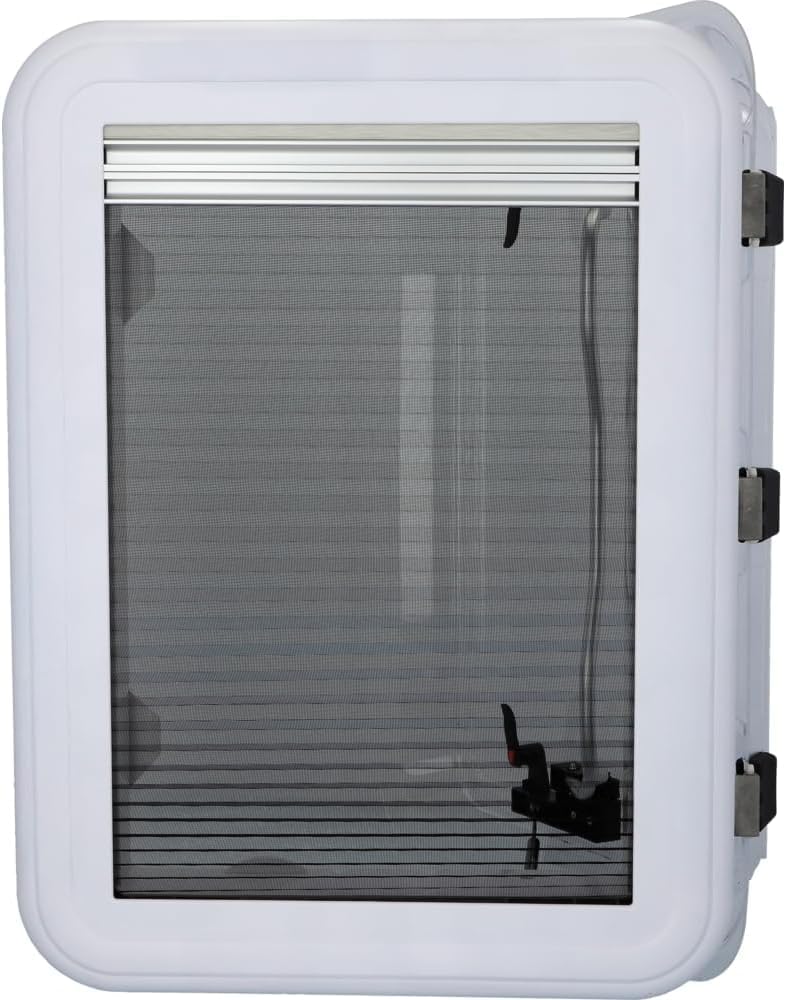 Berger | Trappe de toit pour caravane | Lanterneau Transparent avec moustiquaire camping-car, camping-car | 70 x 50 cm