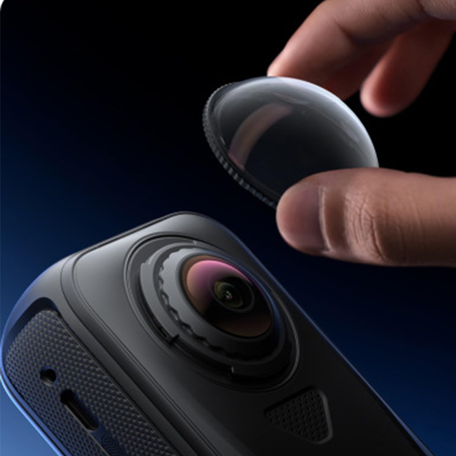 Ottica Protezione per Fotocamera in Vetro per Trasparenza Antipolvere Protezioni Impatti Accessorio Protezioni Fotocamera Professionale