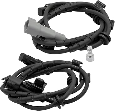 2PCS Front Left and Right Abs Wheel Speed Sensor Compatible with Chevrolet Beat Spark 94543968 95937220 95937222 ALS2645 ALS2646 W/O EV 13 14 15 18 19 20 21 2013 2014 2015 2018 2019 2020 2021