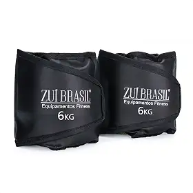 Caneleira 6kg Kit Funcional Peso Musculação Completo O Par - Tornozeleira Academia, Caneleira Academia, Caneleira Musculação, Treino Pernas