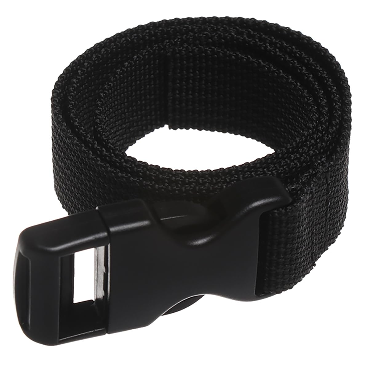 ECYC Ltd Utility Straps Lashing Straps Black Nylon Tie Down Straps with Quick Release Buckles Adjustable Securing Straps for Camping Gear, Backpack,Sleeping Bag,Luggage,Cargo Moving, 0.78" x 20"