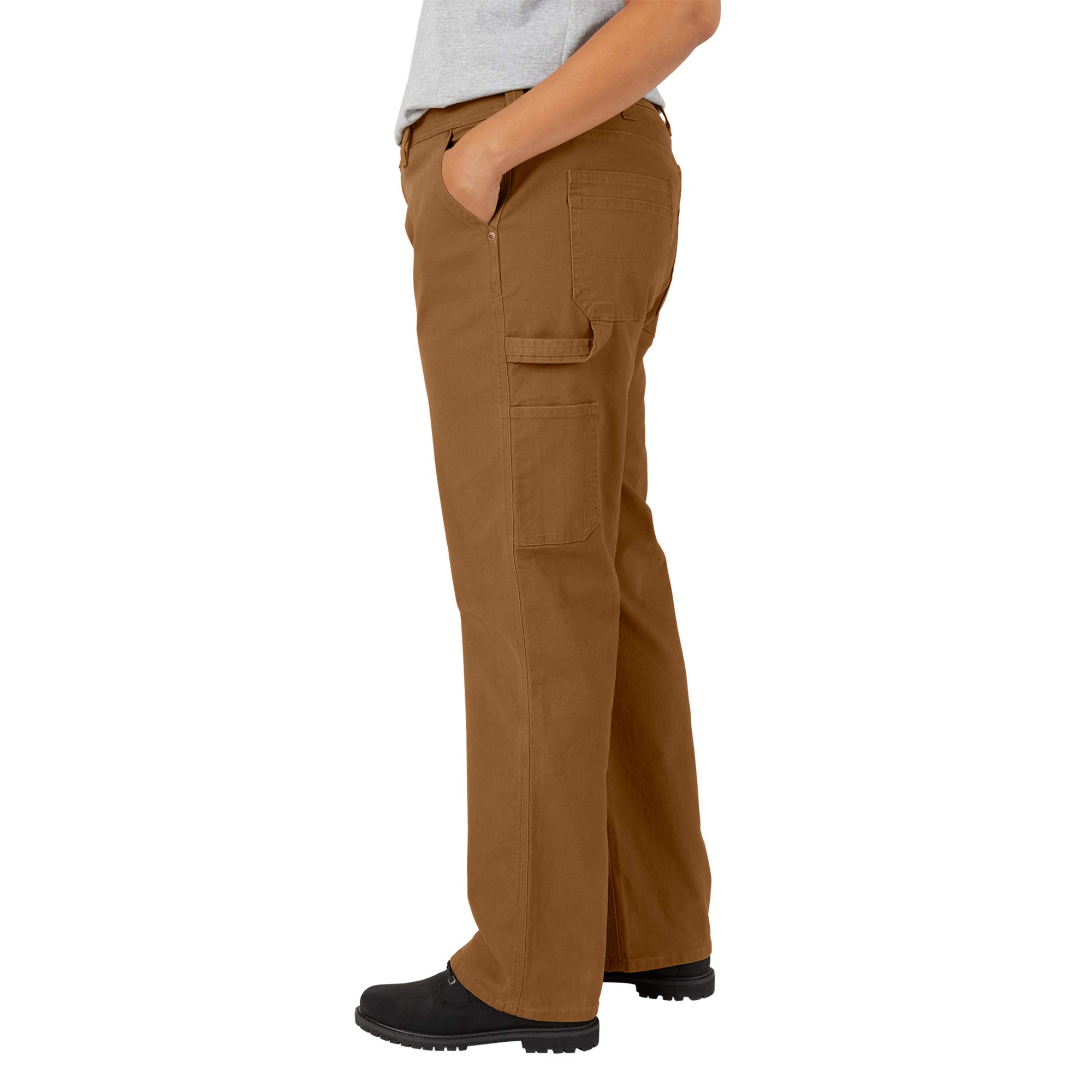 Dickies - Plus Size Relaxed Straight Carpenter Duck Pant, Pantaloni Sportivi Donna