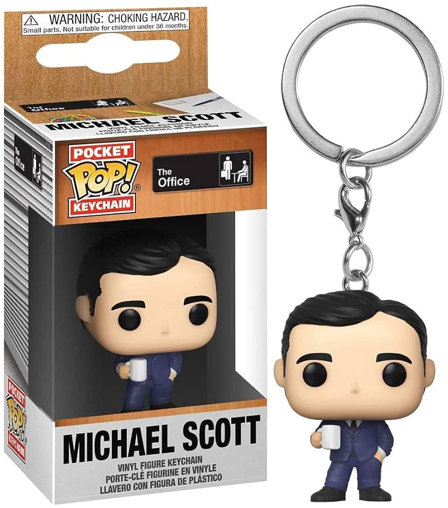その他 funkopop Amazon.com: Funko Pop! Keychain: The Office - Michael Scott