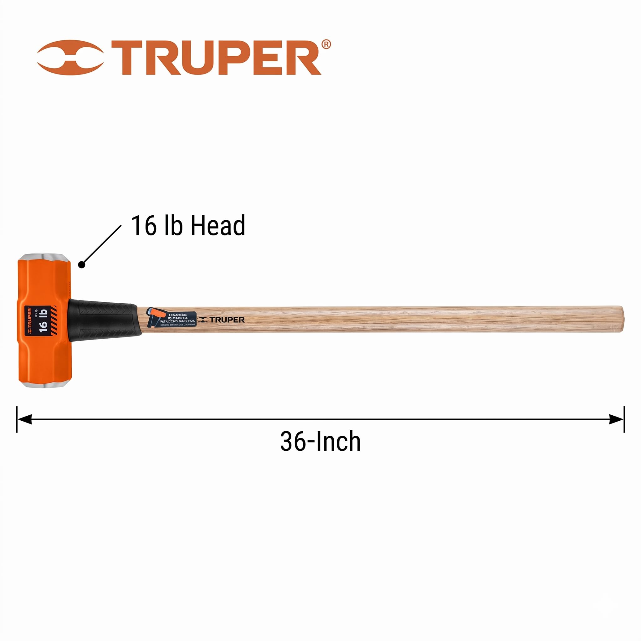 TRUPER MD-16M młoty saneczkowe, uchwyt 91 cm 7,3 kg