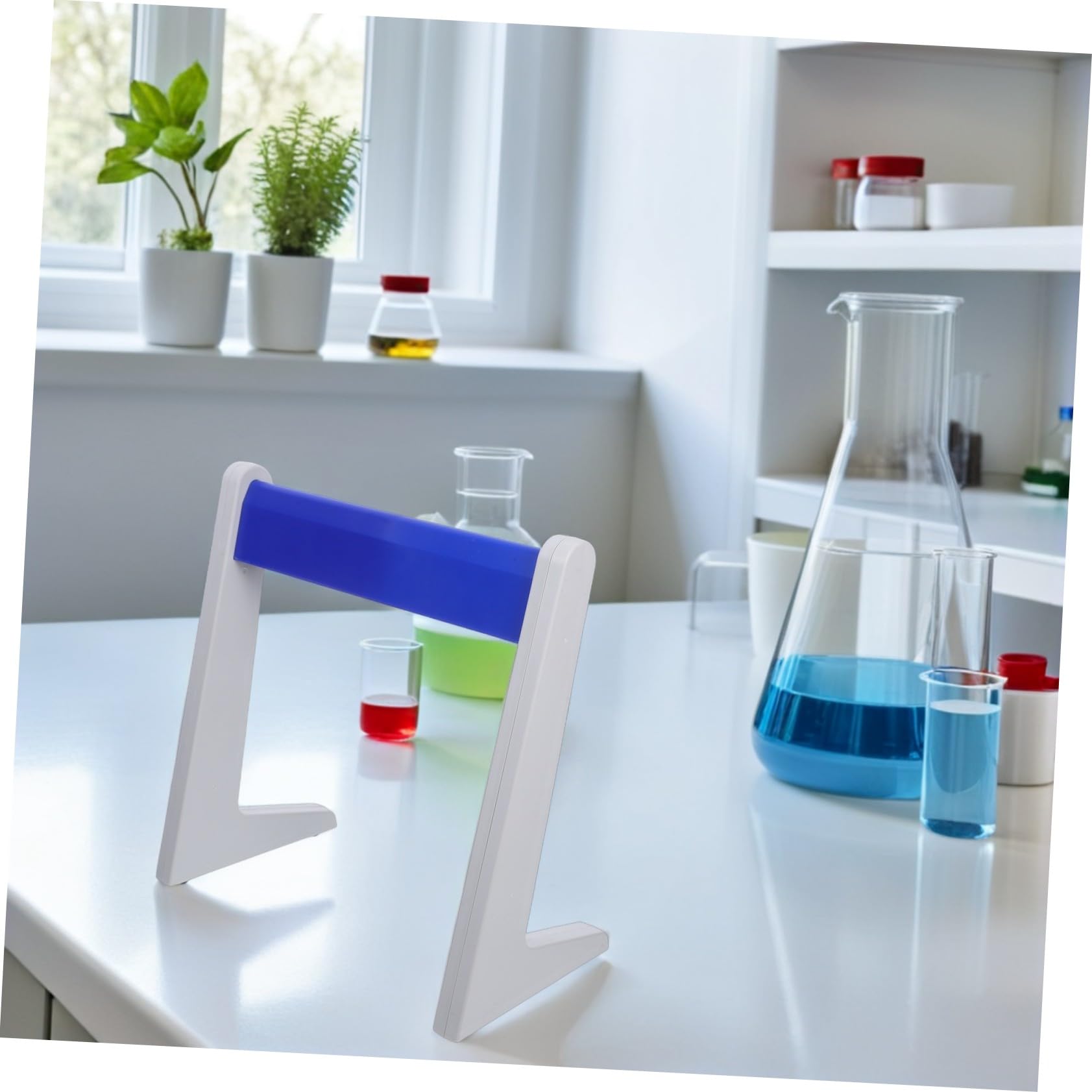 Soporte De Pipeta Soporte Para Pipetas De Laboratorio Pipetor De Plástico Portatil El Plastico