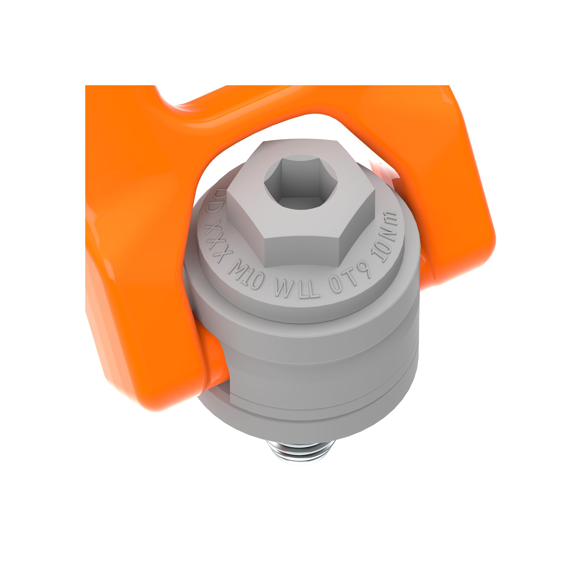 Vortice DoTwist, portata 1300 kg, filettatura M12 x 21 mm