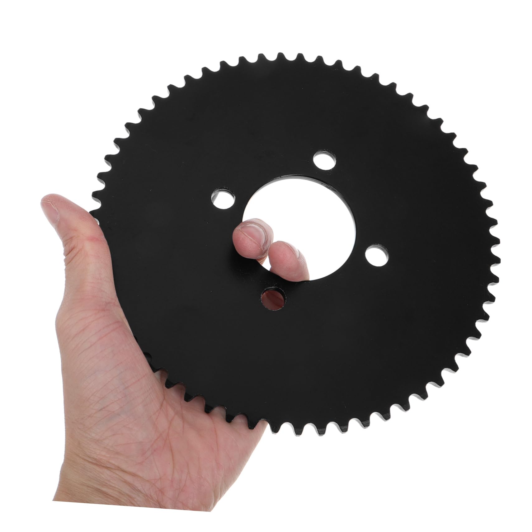 GARVALON Pignon de Chaîne pour Scooter et Karting, Métal Noir, Alésage 51mm, Montage Précis, pour Piste et Skate Park
