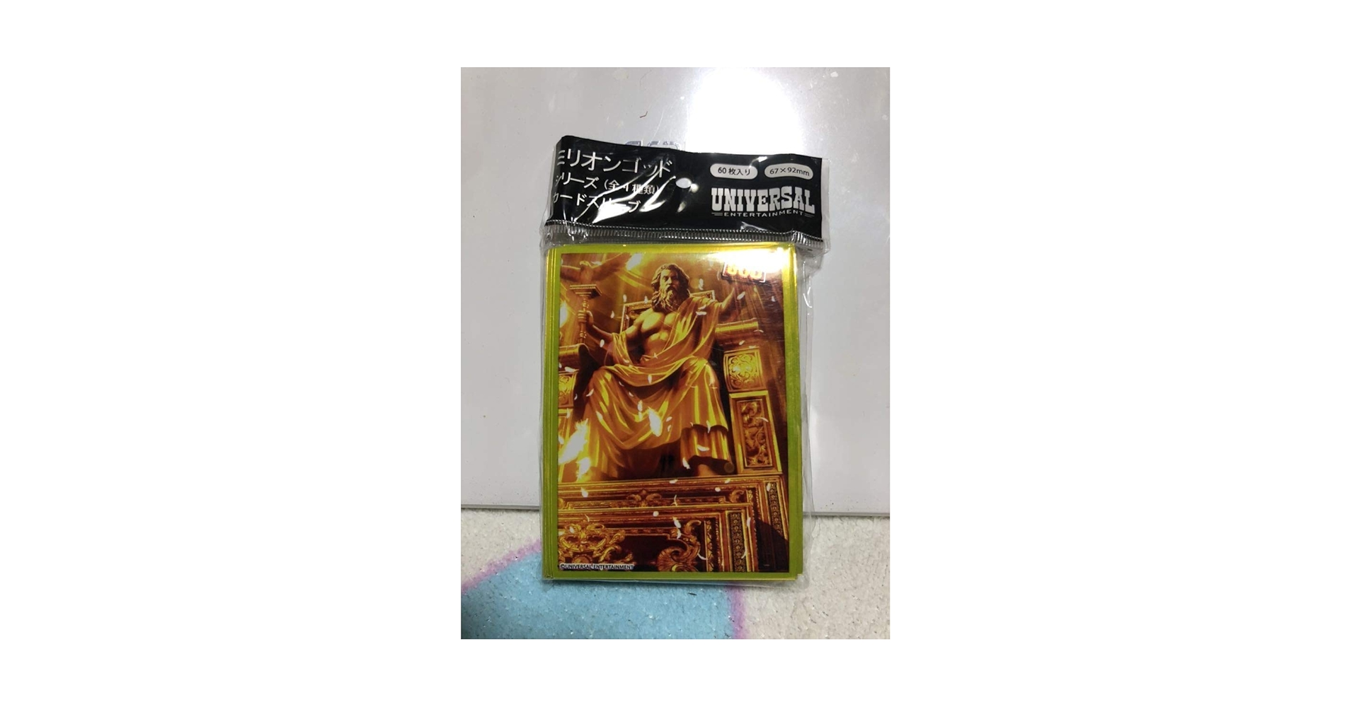GOD カード スリーブ ミリオンゴッド シリーズ Universal Amazon.co.jp: ミリオンゴッド シリーズ カードスリーブ ゼウス