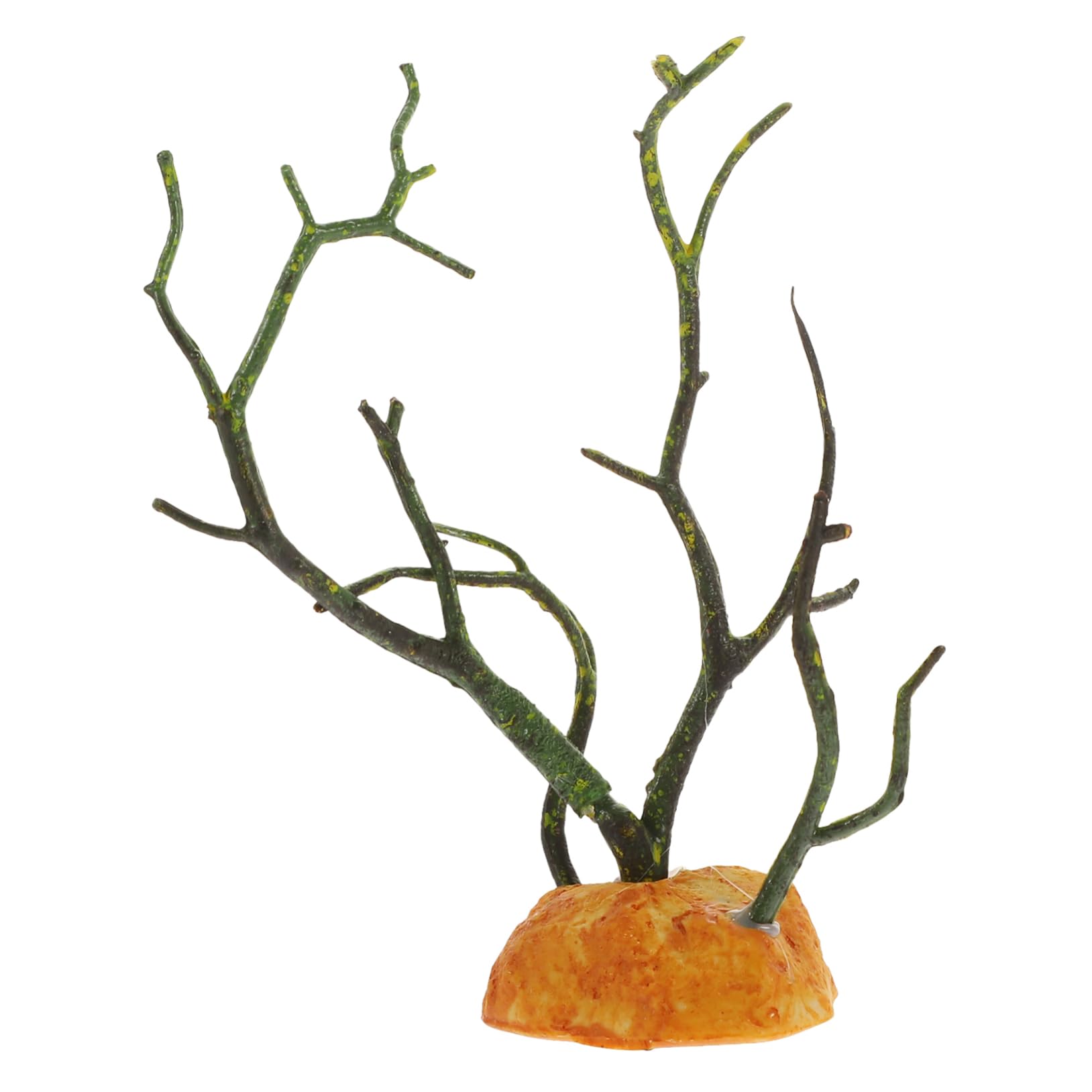 CORHAD Artificial Green Grass Plant for Terrarium Reptile Tank Ornament Aquarium Decorations