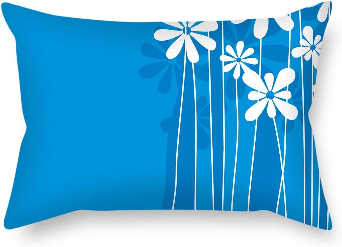 Amazon Pillow Shams Of Flower For Drawing Room Family Girls Bench