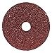 Fiber Disc, 7" Dia., 7/8" Hole Mount, Brown